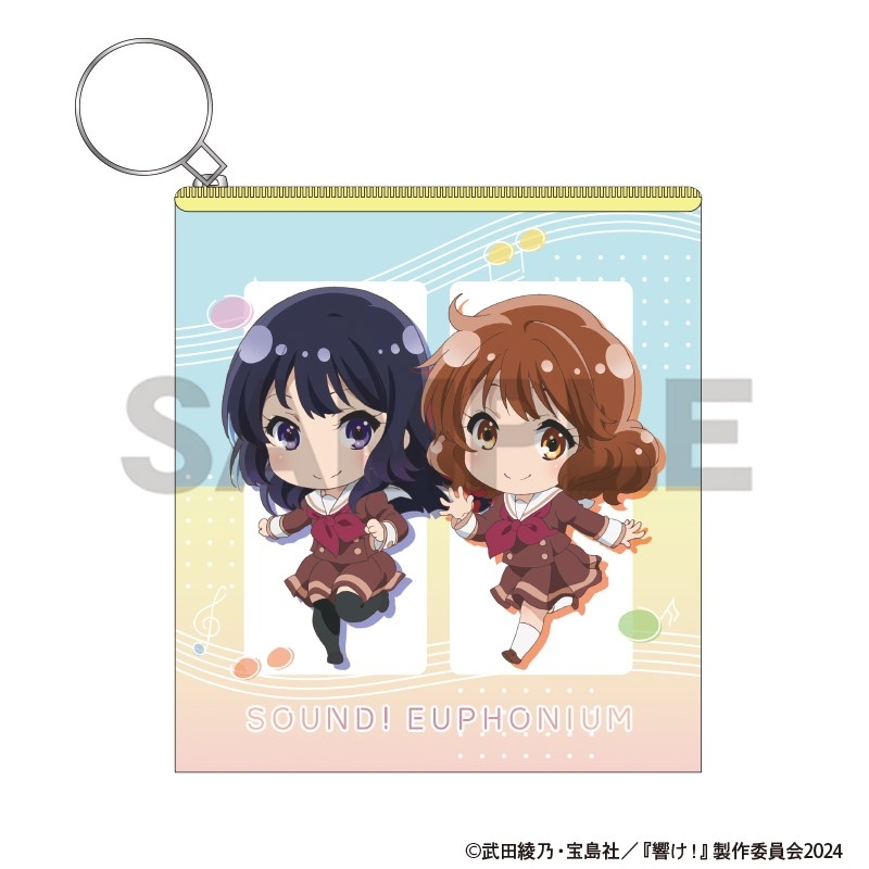 響け!ユーフォニアム フラットポーチ ツートーン - 公式商品画像 | AniSmile