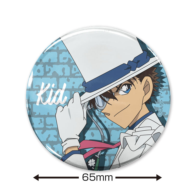 名探偵コナン 怪盗キッド 65mm缶バッジ 画像 2 | AniSmile