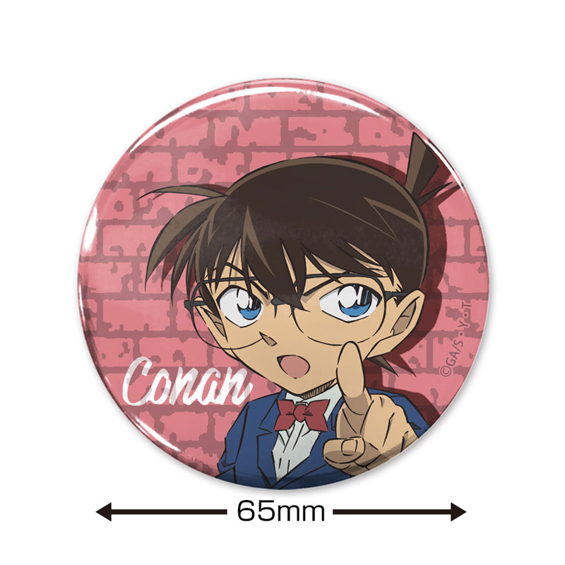 名探偵コナン 江戸川コナン 65mm缶バッジ 画像 2 | AniSmile