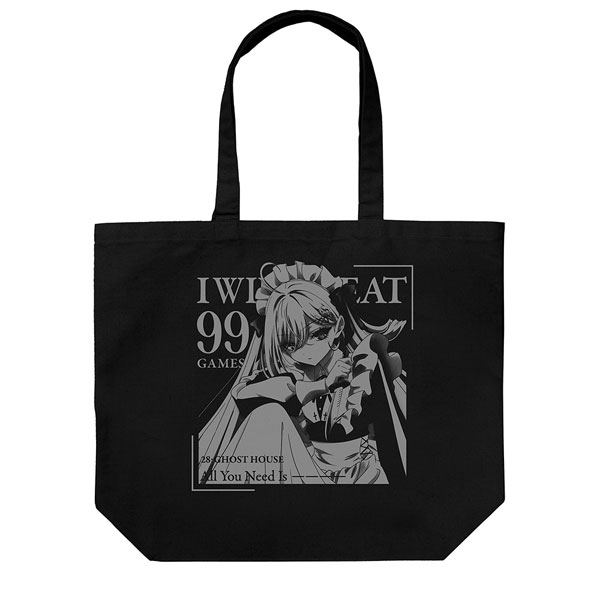 死亡遊戯で飯を食う。 幽鬼 ゴーストハウス ラージトート/BLACK - 公式商品画像 | AniSmile