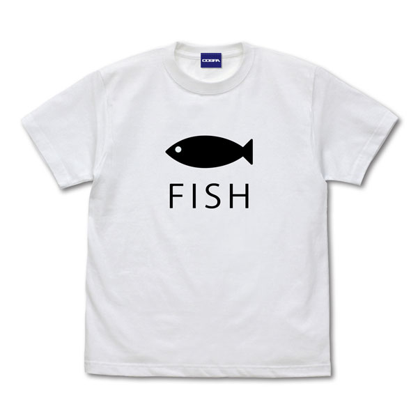 ひらやすみ FISH Tシャツ/WHITE-XL - 公式商品画像 | AniSmile