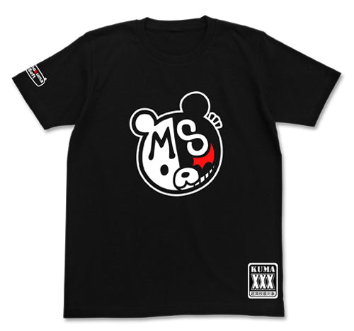 ダンガンロンパ モノクマソフトTシャツ/BLACK-S - 公式商品画像 | AniSmile