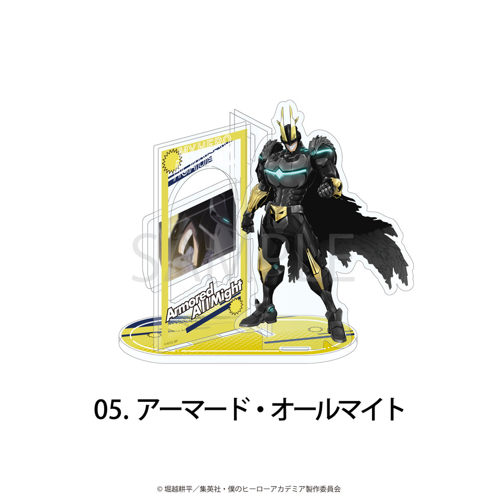 僕のヒーローアカデミア 場面写アクリルスタンド 05.アーマード・オールマイト - 公式商品画像 | AniSmile