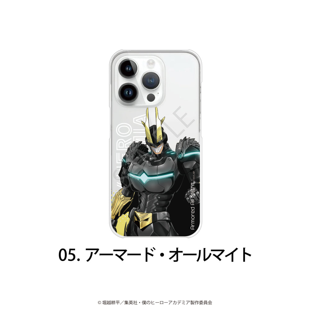 僕のヒーローアカデミア 全機種対応ハードスマホケース(iPhone7/8/SE2) 05.アーマード・オールマイト - 公式商品画像 | AniSmile