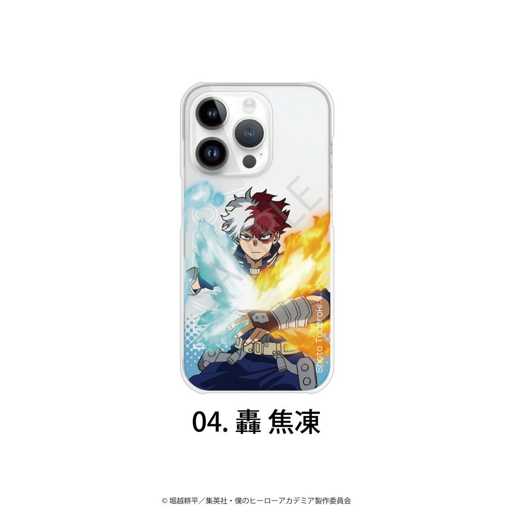 僕のヒーローアカデミア 全機種対応ハードスマホケース(iPhone7/8/SE2) 04.轟 焦凍 - 公式商品画像 | AniSmile