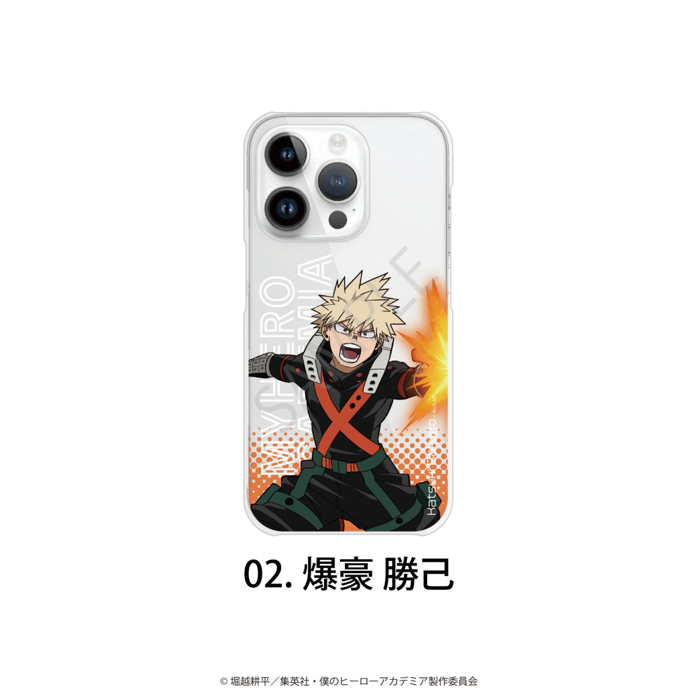 僕のヒーローアカデミア 全機種対応ハードスマホケース(iPhone7/8/SE2) 02.爆豪 勝己 - 公式商品画像 | AniSmile