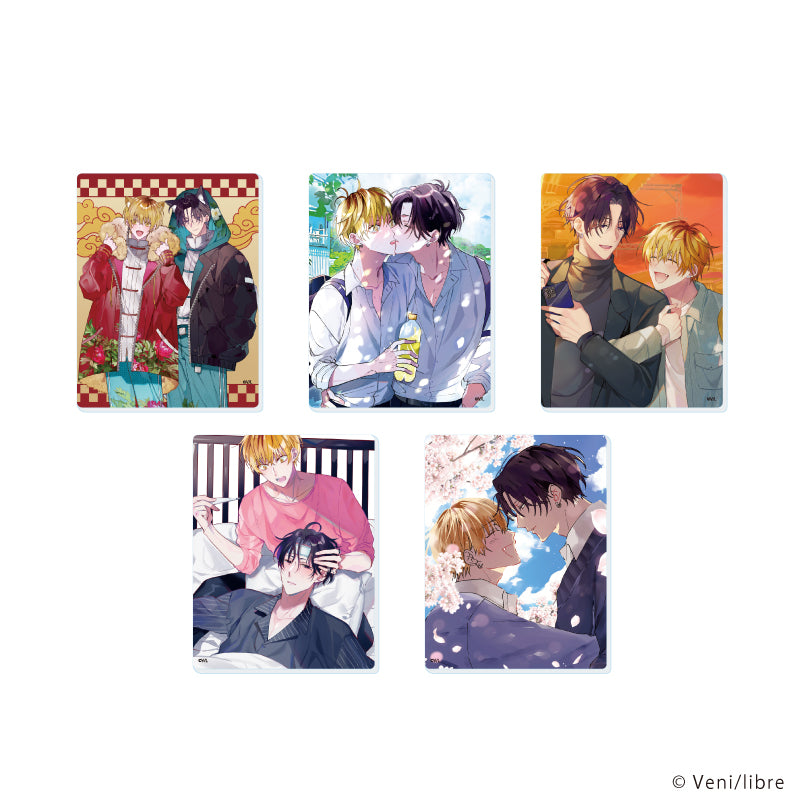 アクリルカード「セフレ、やっぱなしで!」01/ブラインド(全5種)(公式&描き下ろしイラスト) - 公式商品画像 | AniSmile