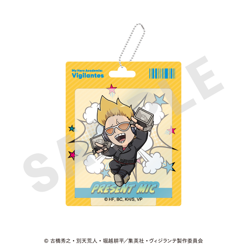 ヴィジランテ -僕のヒーローアカデミア ILLEGALS- アクリルキーホルダー ミニキャラver.(プレゼント・マイク) - 公式商品画像 | AniSmile