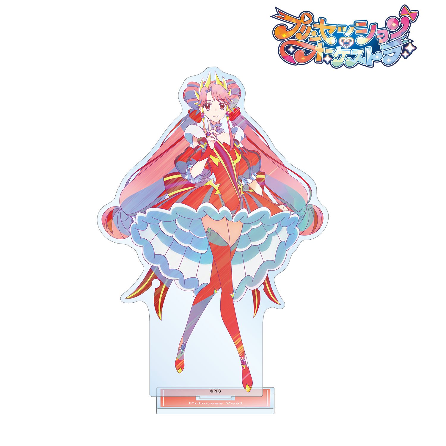 プリンセッション・オーケストラ プリンセス・ジール Ani-Art clear label BIGアクリルスタンド 画像 2 | AniSmile
