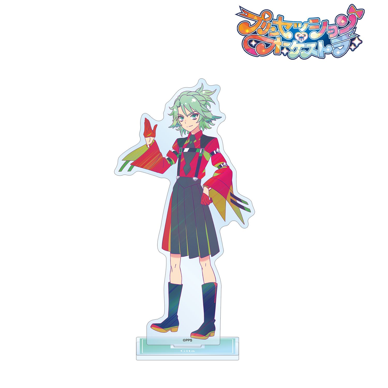 プリンセッション・オーケストラ ギータ Ani-Art clear label BIGアクリルスタンド 画像 2 | AniSmile