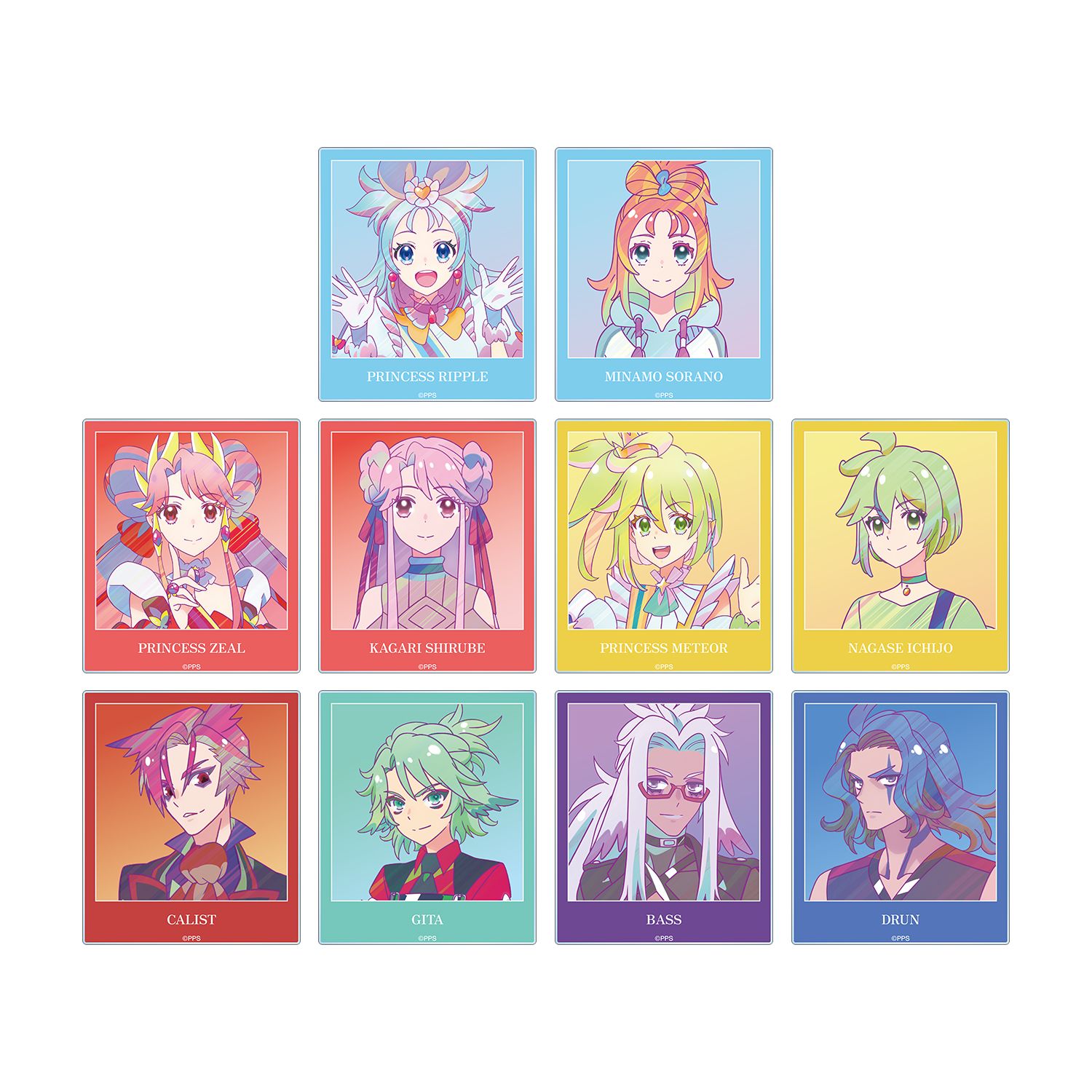 プリンセッション・オーケストラ トレーディング Ani-Art clear label アクリルカード(単位/単品) - 公式商品画像 | AniSmile