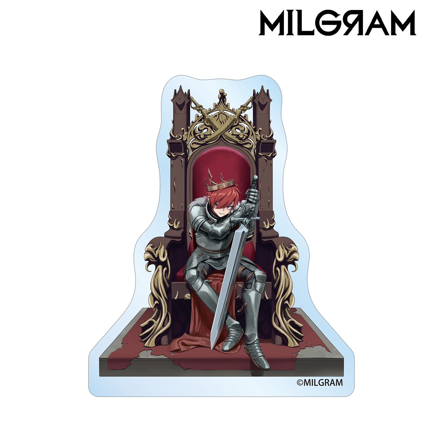 MILGRAM -ミルグラム- 描き下ろし フータ バースデーver. 第3弾 ダイカットステッカー 画像 2 | AniSmile