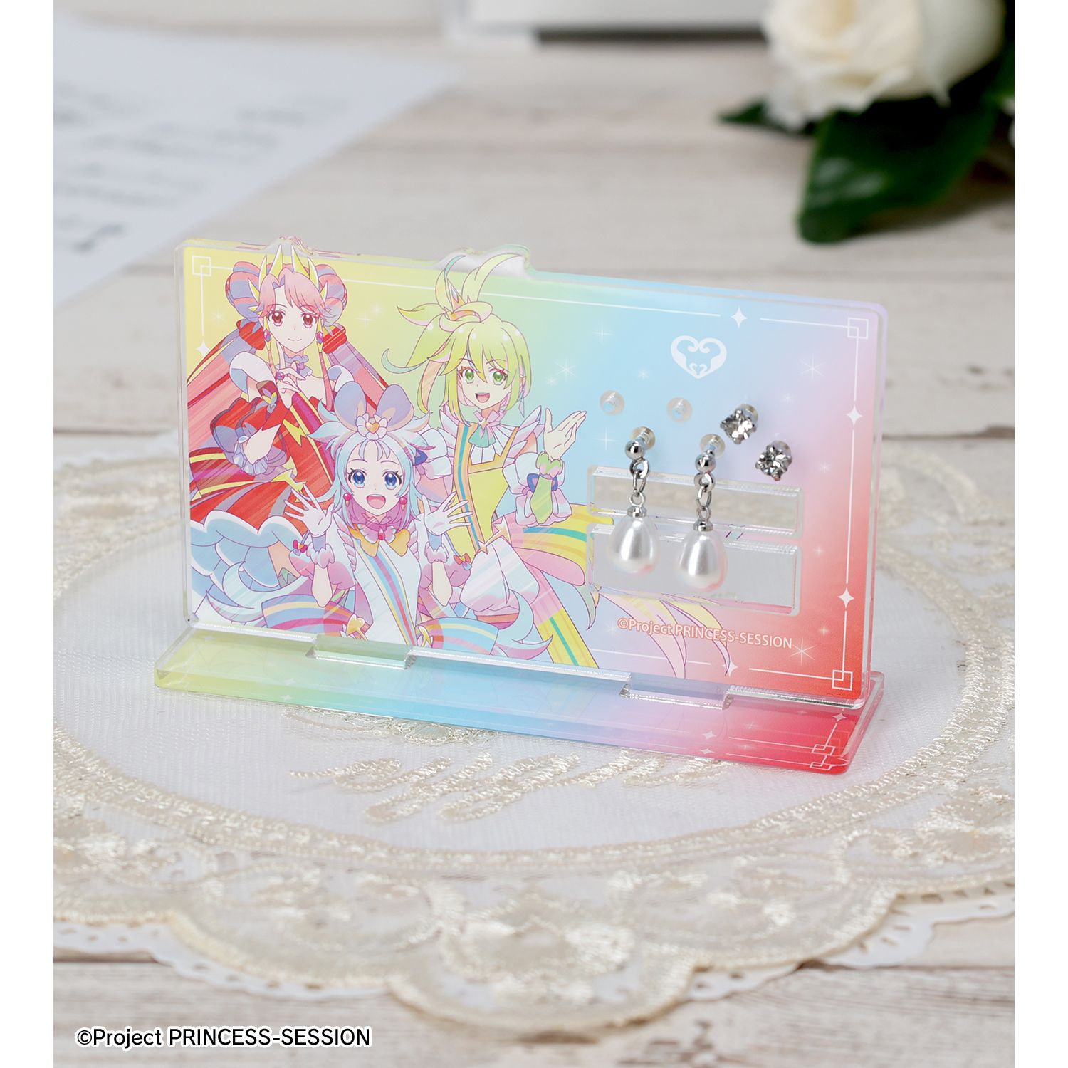 プリンセッション・オーケストラ プリンセス Ani-Art clear label アクリルアクセサリースタンド 画像 3 | AniSmile