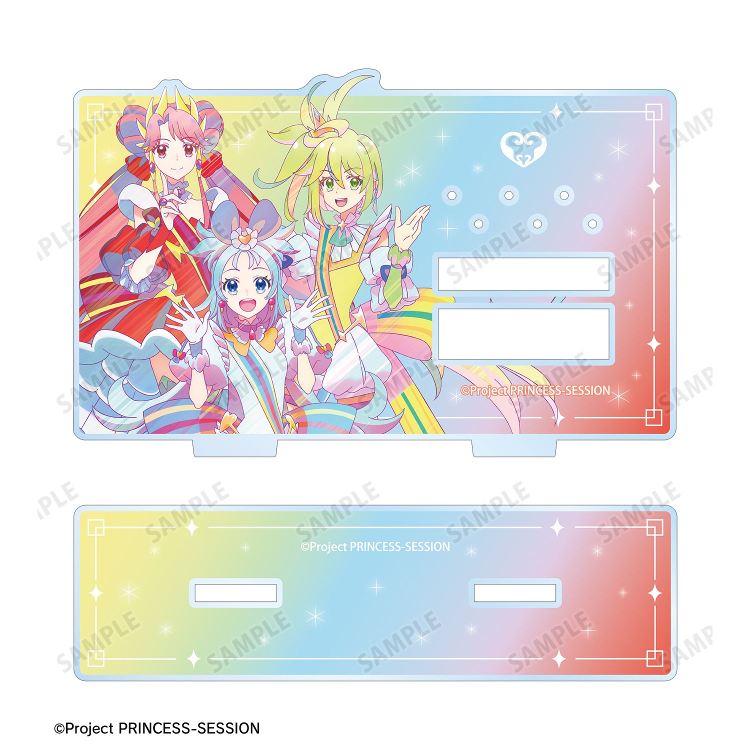 プリンセッション・オーケストラ プリンセス Ani-Art clear label アクリルアクセサリースタンド 画像 4 | AniSmile