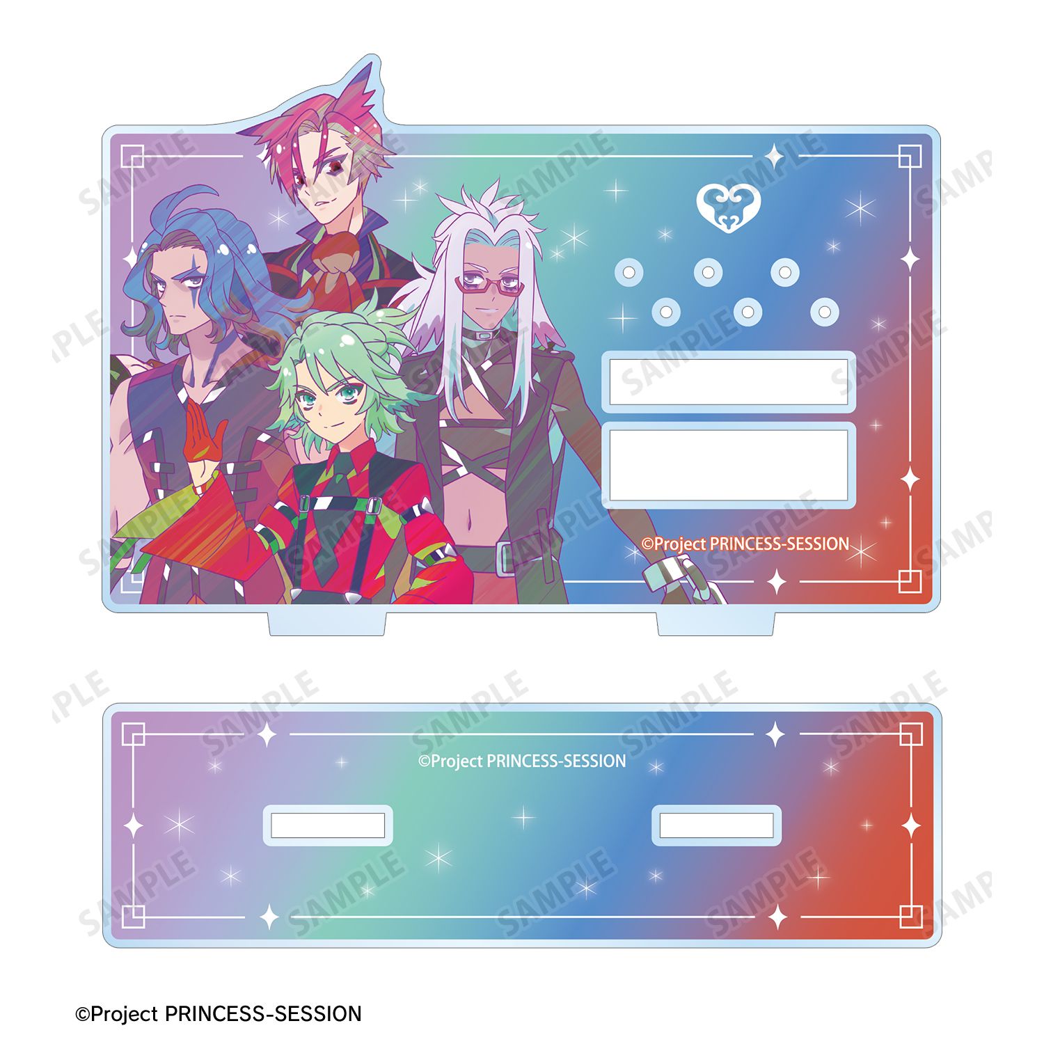プリンセッション・オーケストラ バンド・スナッチ Ani-Art clear label アクリルアクセサリースタンド 画像 4 | AniSmile