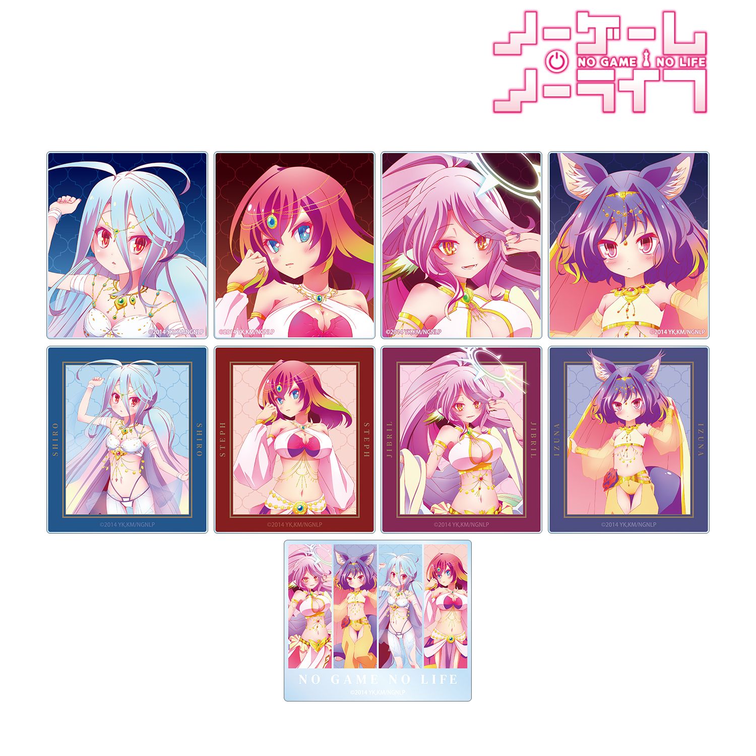 ノーゲーム・ノーライフ 描き下ろし 踊り子ver. トレーディングアクリルカード(単位/単品) 画像 2 | AniSmile