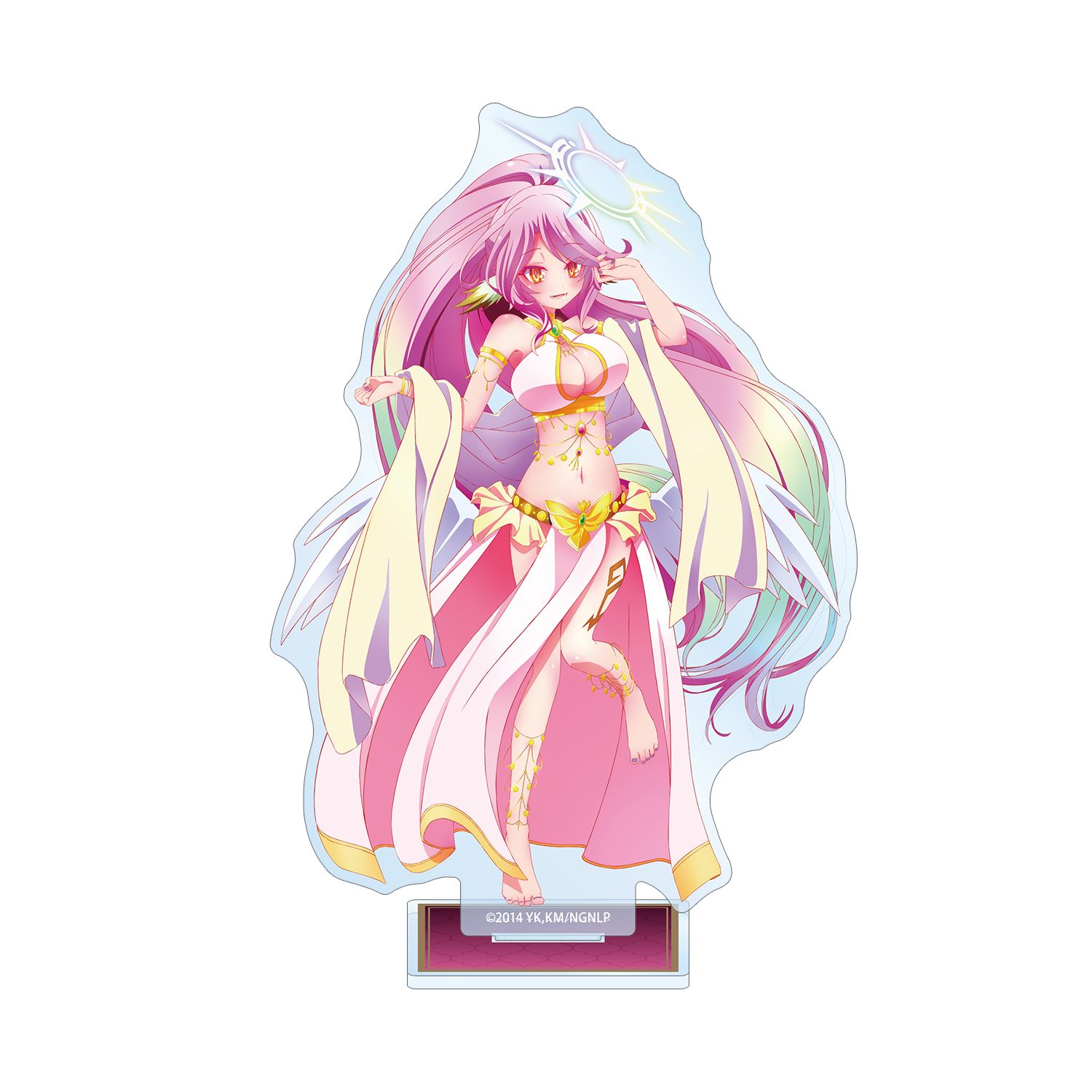 ノーゲーム・ノーライフ 描き下ろし ジブリール 踊り子ver. BIGアクリルスタンド - 公式商品画像 | AniSmile