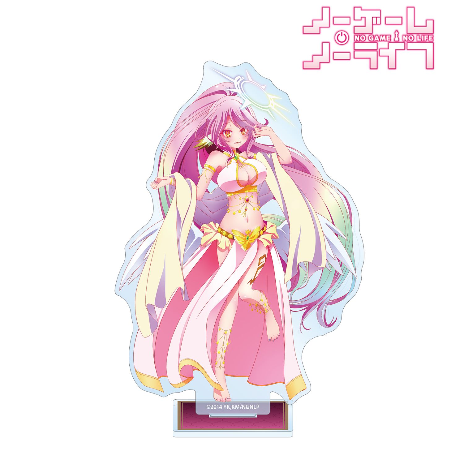 ノーゲーム・ノーライフ 描き下ろし ジブリール 踊り子ver. BIGアクリルスタンド 画像 2 | AniSmile