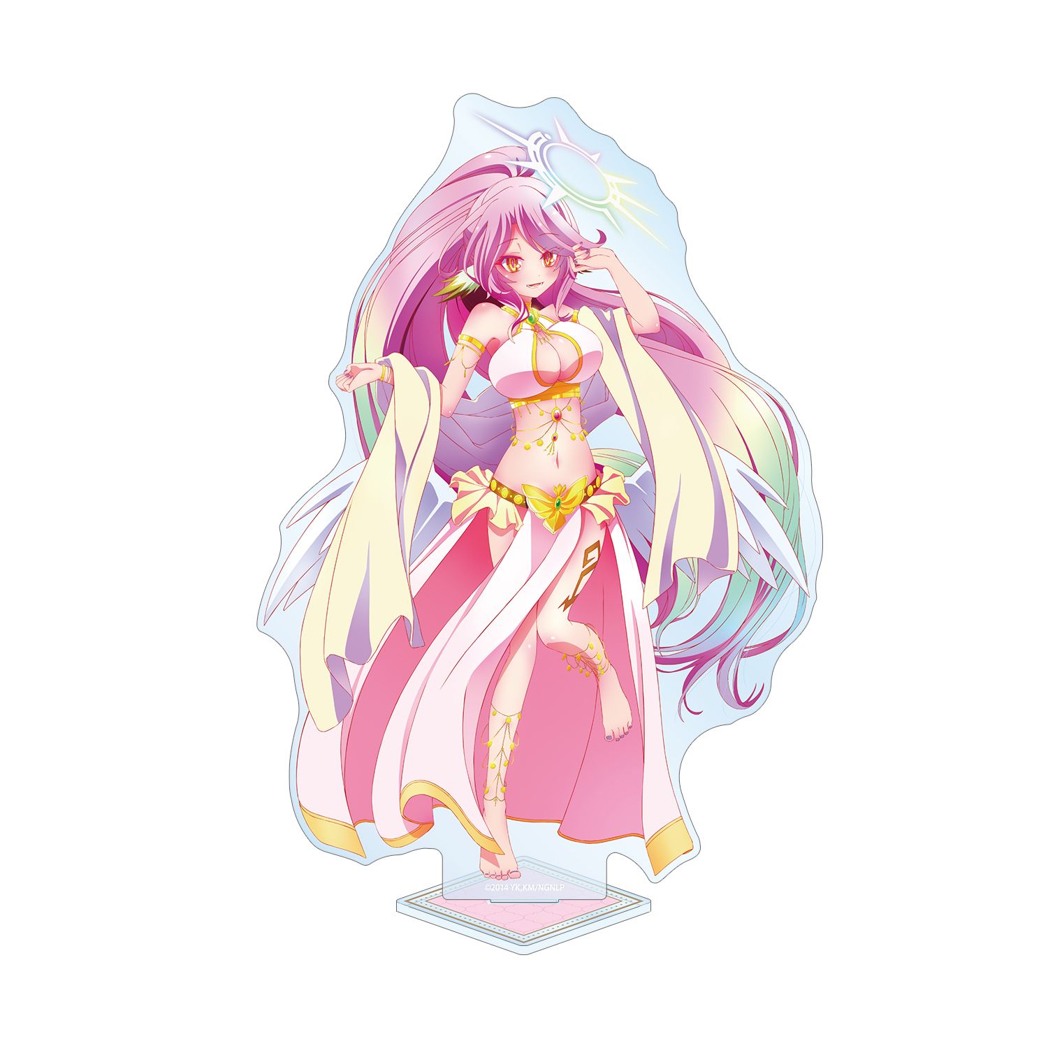 ノーゲーム・ノーライフ 描き下ろし ジブリール 踊り子ver. 特大アクリルスタンド - 公式商品画像 | AniSmile