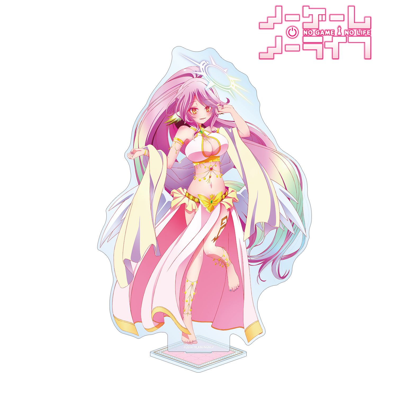 ノーゲーム・ノーライフ 描き下ろし ジブリール 踊り子ver. 特大アクリルスタンド 画像 2 | AniSmile