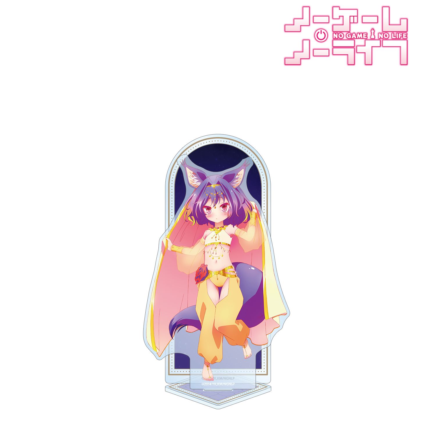 ノーゲーム・ノーライフ 描き下ろし 初瀬いづな 踊り子ver. 特大アクリルスタンド 画像 2 | AniSmile