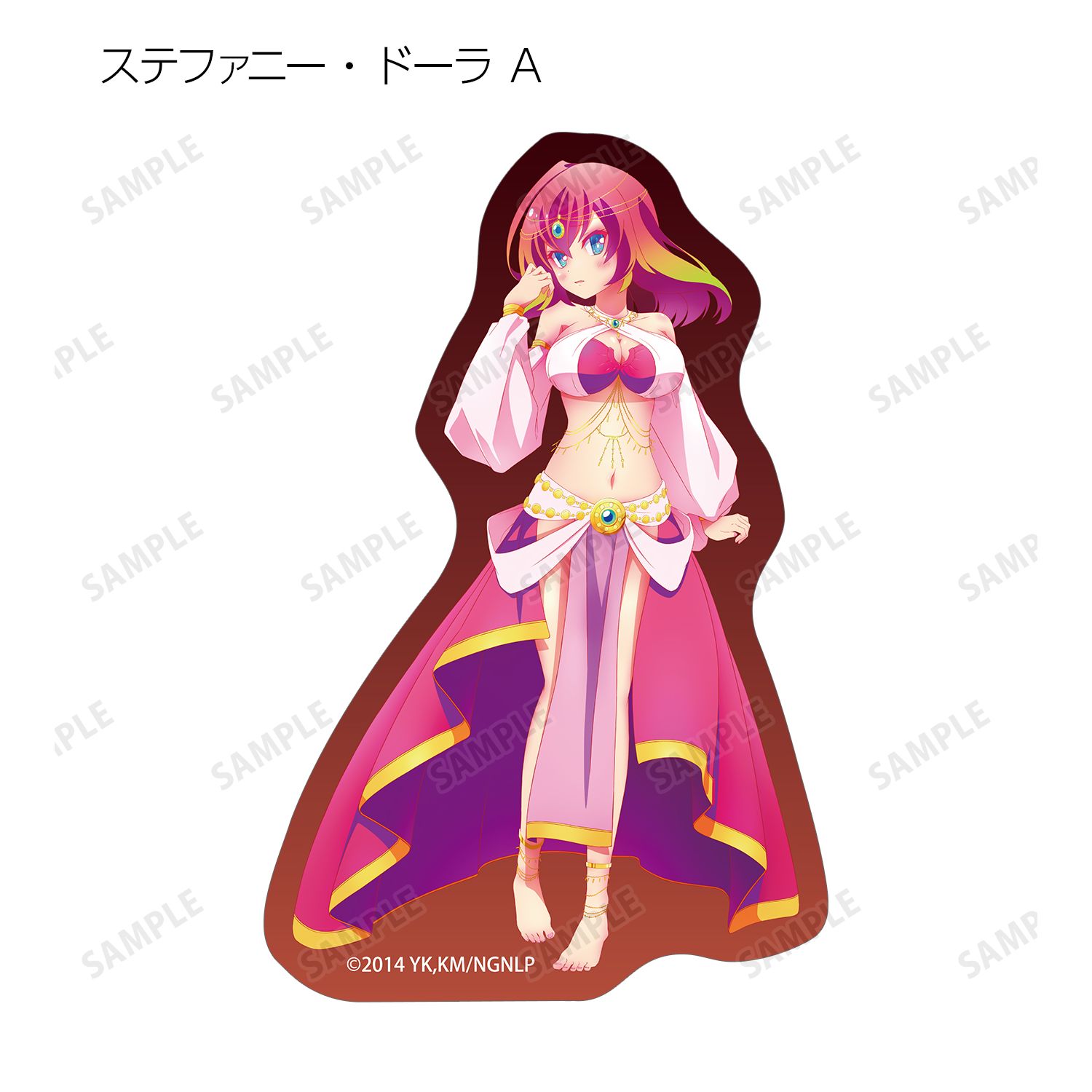 ノーゲーム・ノーライフ 描き下ろし 踊り子ver. トレーディングダイカットステッカー(単位/単品) 画像 4 | AniSmile
