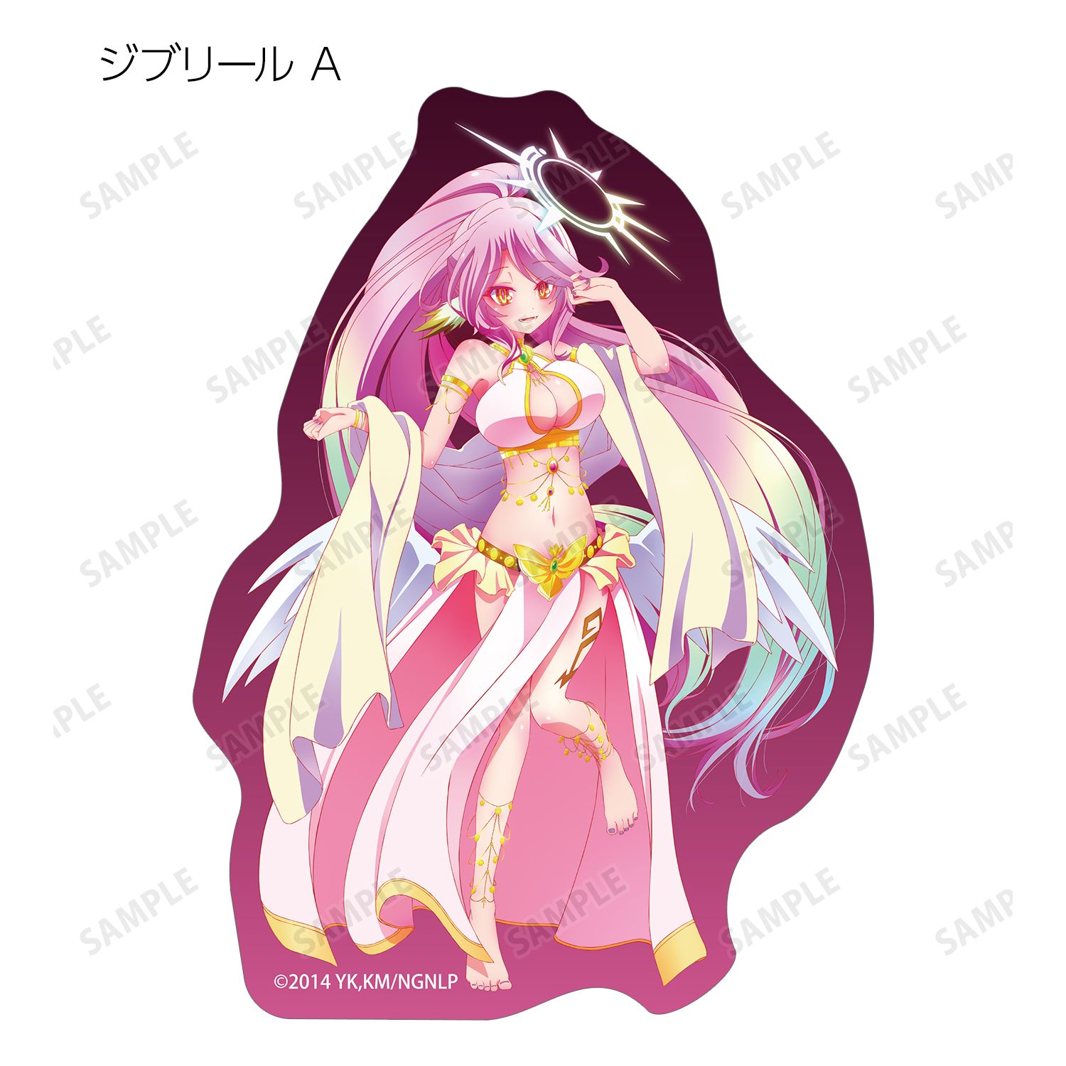 ノーゲーム・ノーライフ 描き下ろし 踊り子ver. トレーディングダイカットステッカー(単位/単品) 画像 5 | AniSmile