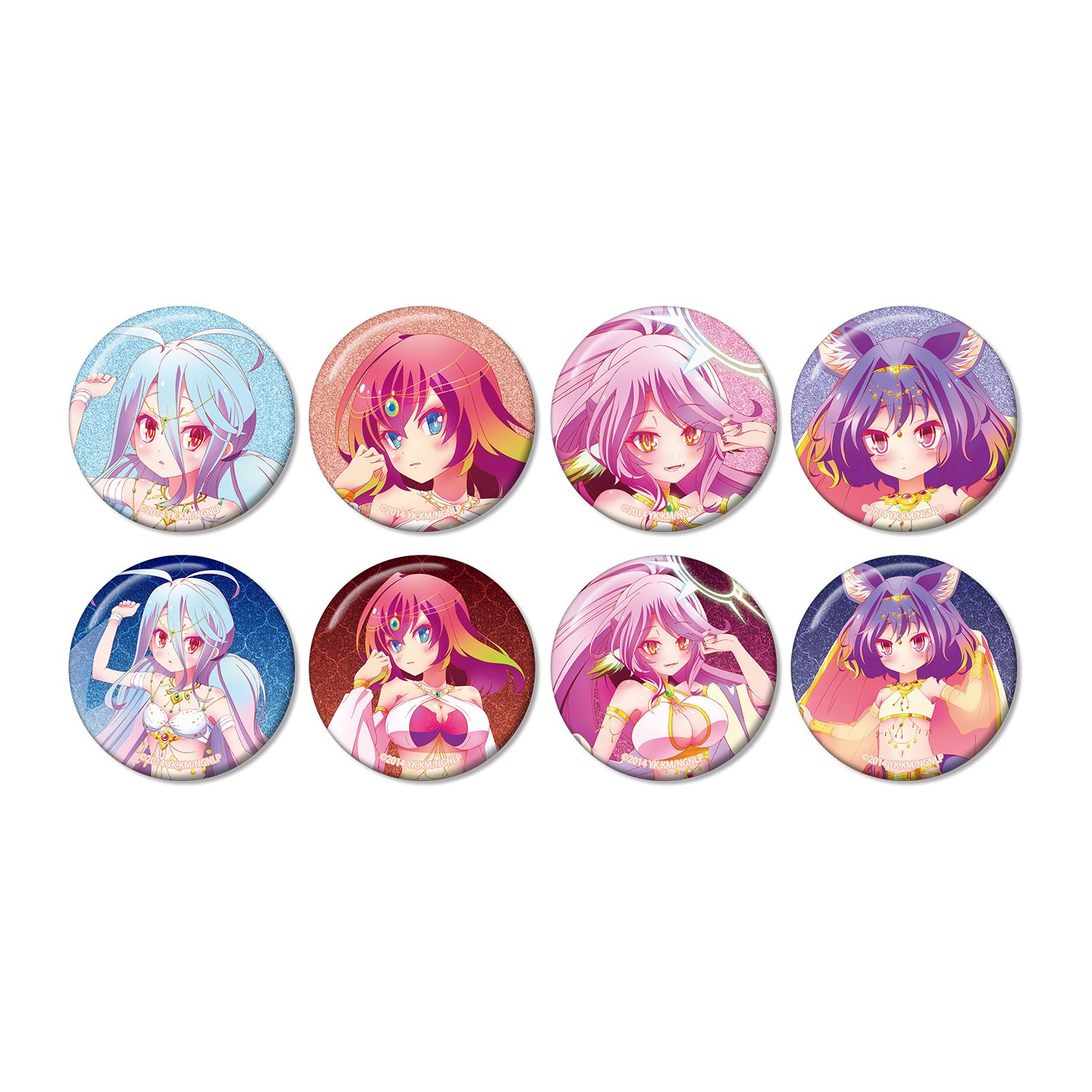 ノーゲーム・ノーライフ 描き下ろし 踊り子ver. トレーディンググリッター缶バッジ(単位/単品) - 公式商品画像 | AniSmile