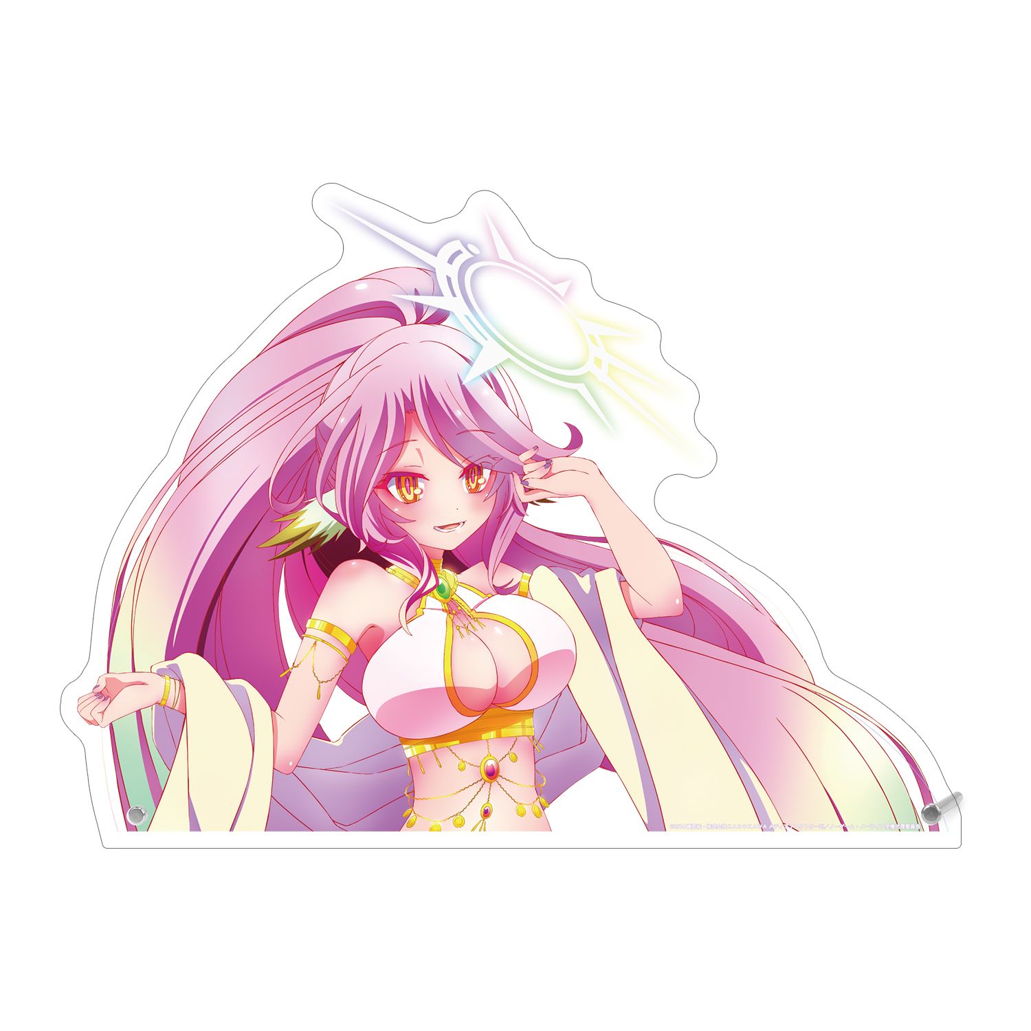 ノーゲーム・ノーライフ 描き下ろし ジブリール 踊り子ver. 特大ダイカットアクリルパネル - 公式商品画像 | AniSmile