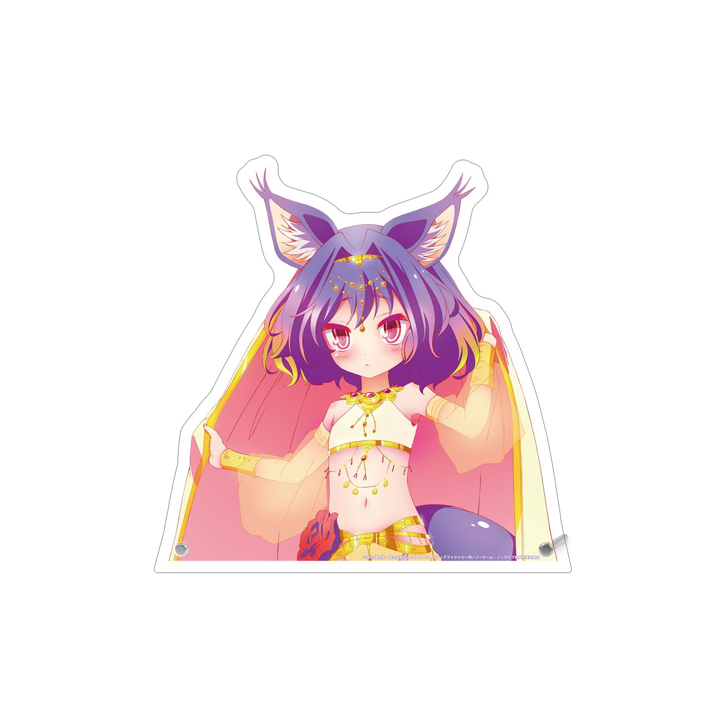 ノーゲーム・ノーライフ 描き下ろし 初瀬いづな 踊り子ver. 特大ダイカットアクリルパネル - 公式商品画像 | AniSmile