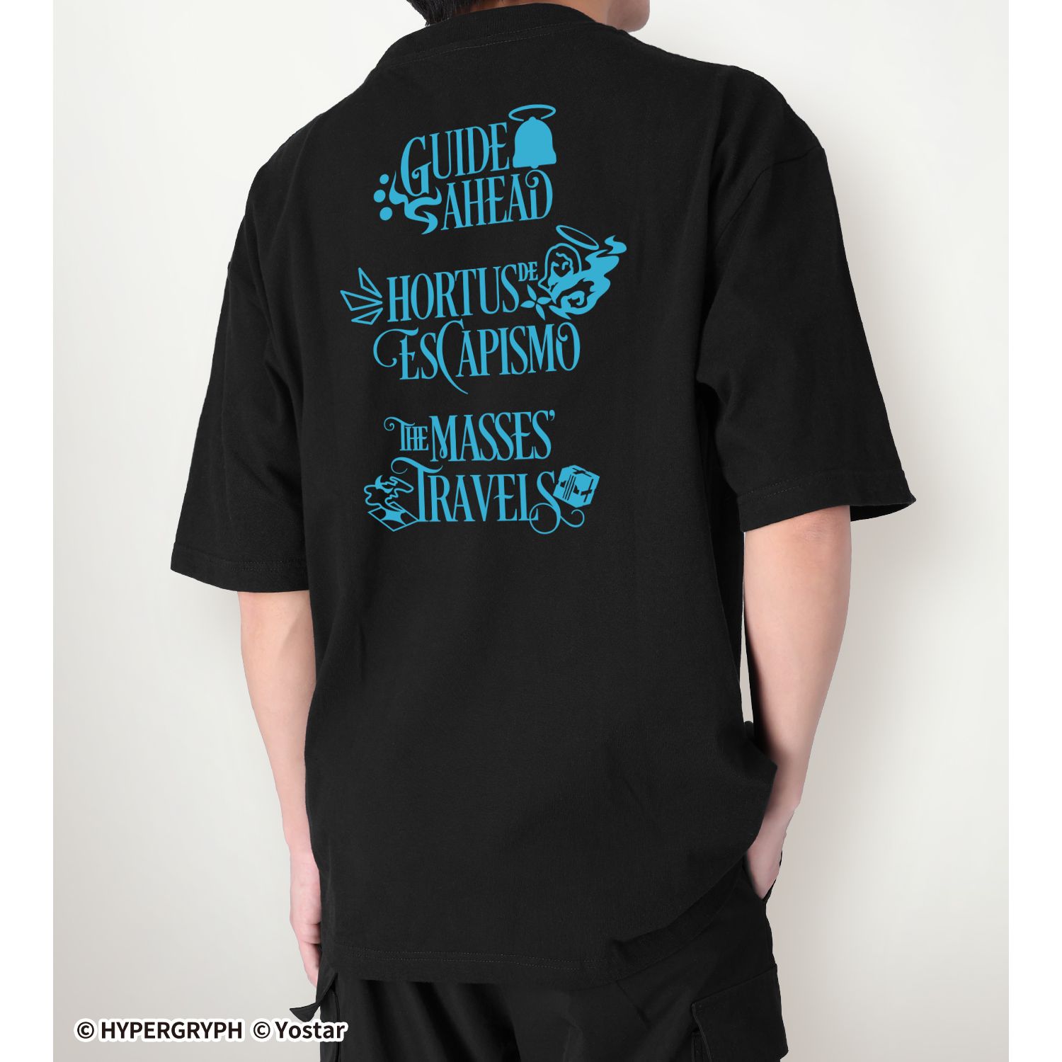 アークナイツ ラテラーノモチーフ BIGシルエットTシャツ ver.Bユニセックス(サイズ/XL) 画像 6 | AniSmile