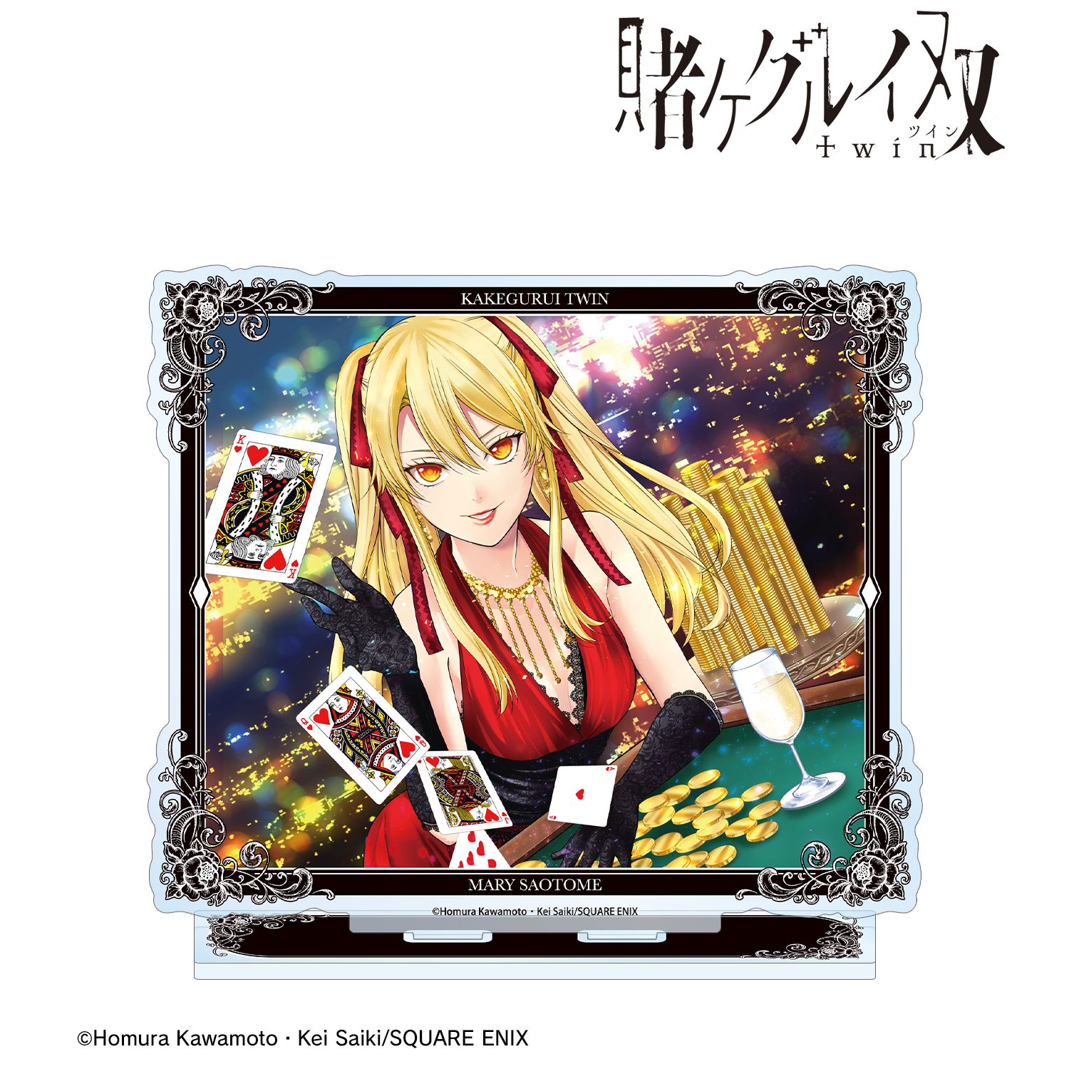 賭ケグルイ双 早乙女芽亜里 BIGアクリルスタンド ver.A Image 2 | AniSmile