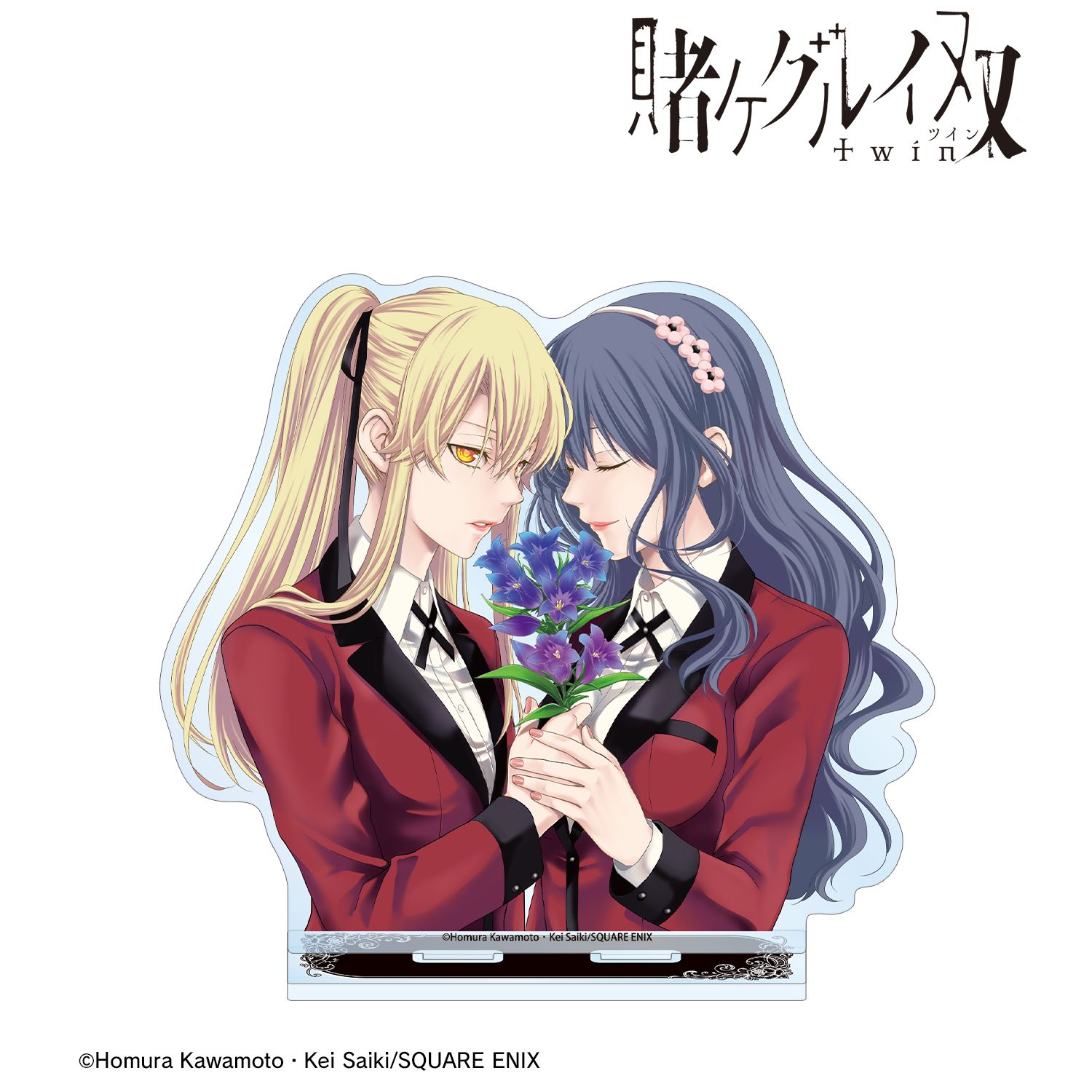 賭ケグルイ双 早乙女芽亜里&花手毬つづら BIGアクリルスタンド ver.B Image 2 | AniSmile