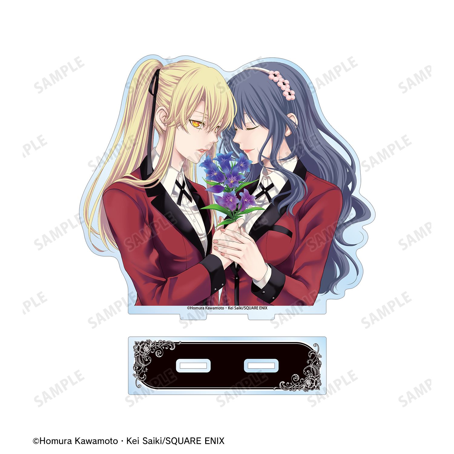 賭ケグルイ双 早乙女芽亜里&花手毬つづら BIGアクリルスタンド ver.B Image 3 | AniSmile