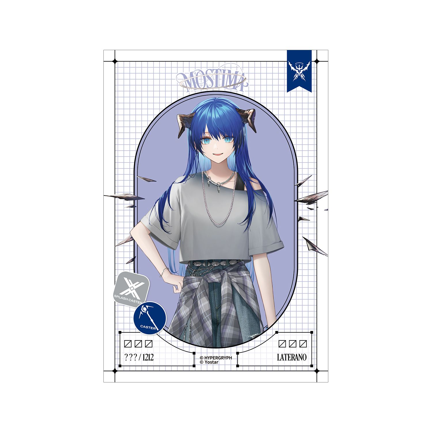 アークナイツ モスティマ ショッピングver. ポストカード - 公式商品画像 | AniSmile