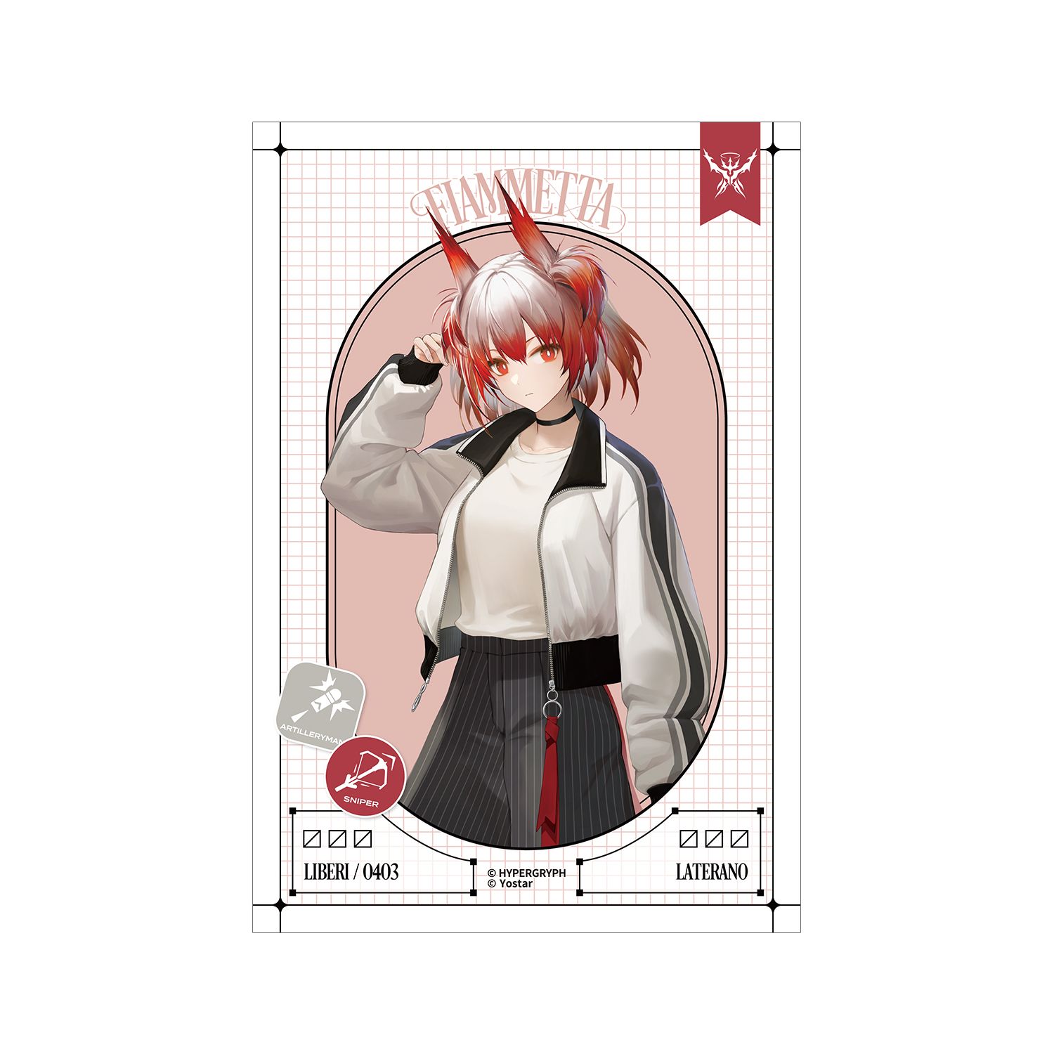 アークナイツ フィアメッタ ショッピングver. ポストカード - 公式商品画像 | AniSmile