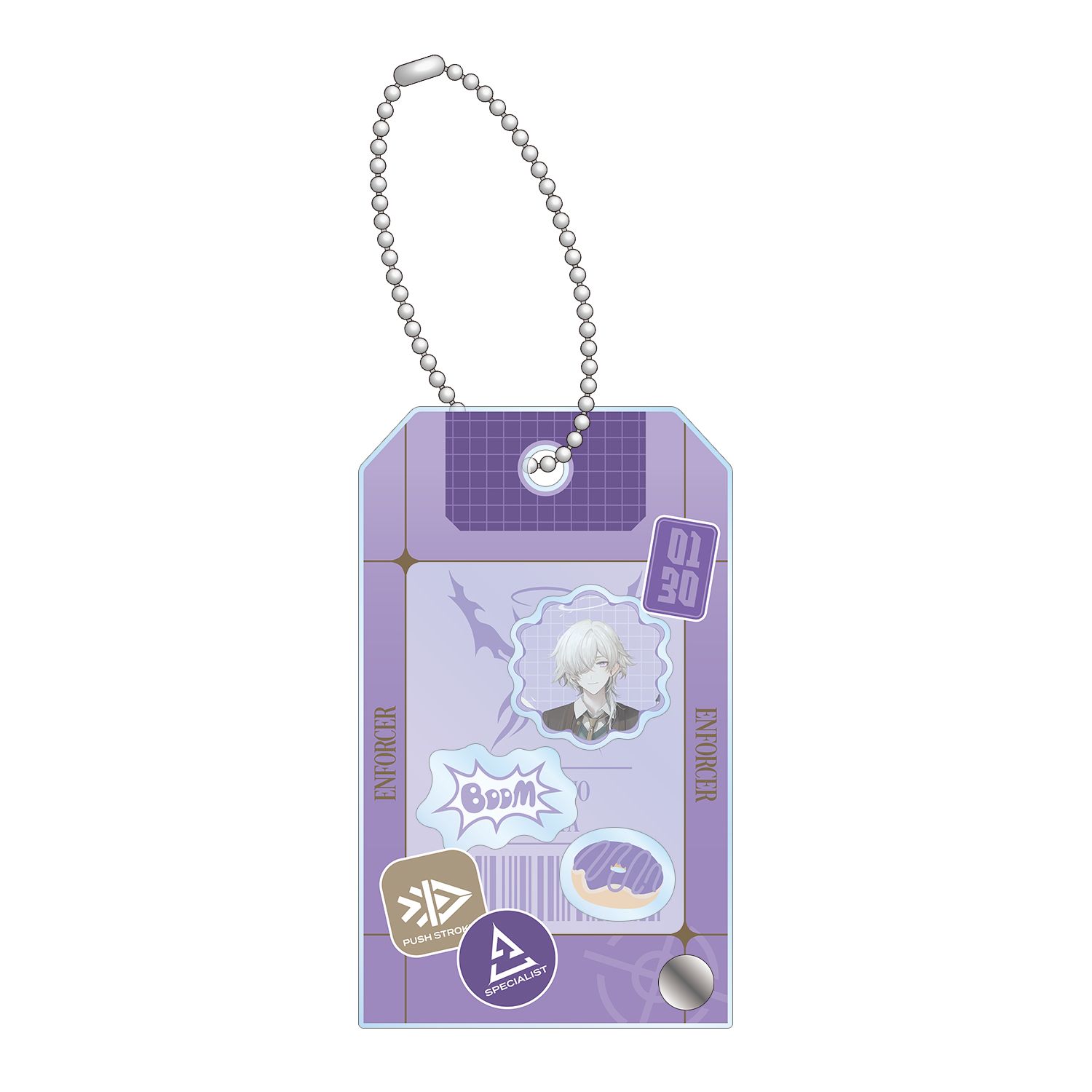 アークナイツ エンフォーサー ショッピングver. ショップタグ風パーツ付きフレームアクリルチャーム - 公式商品画像 | AniSmile