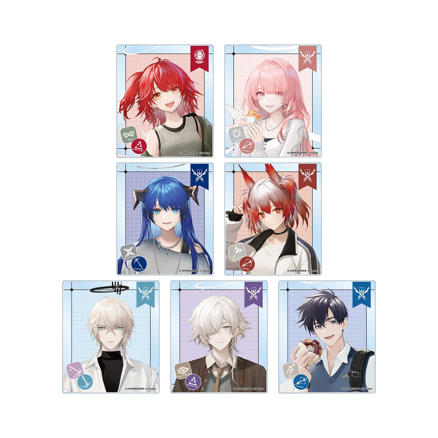 アークナイツ ショッピングver. トレーディングアクリルカード(単位/単品) - 公式商品画像 | AniSmile