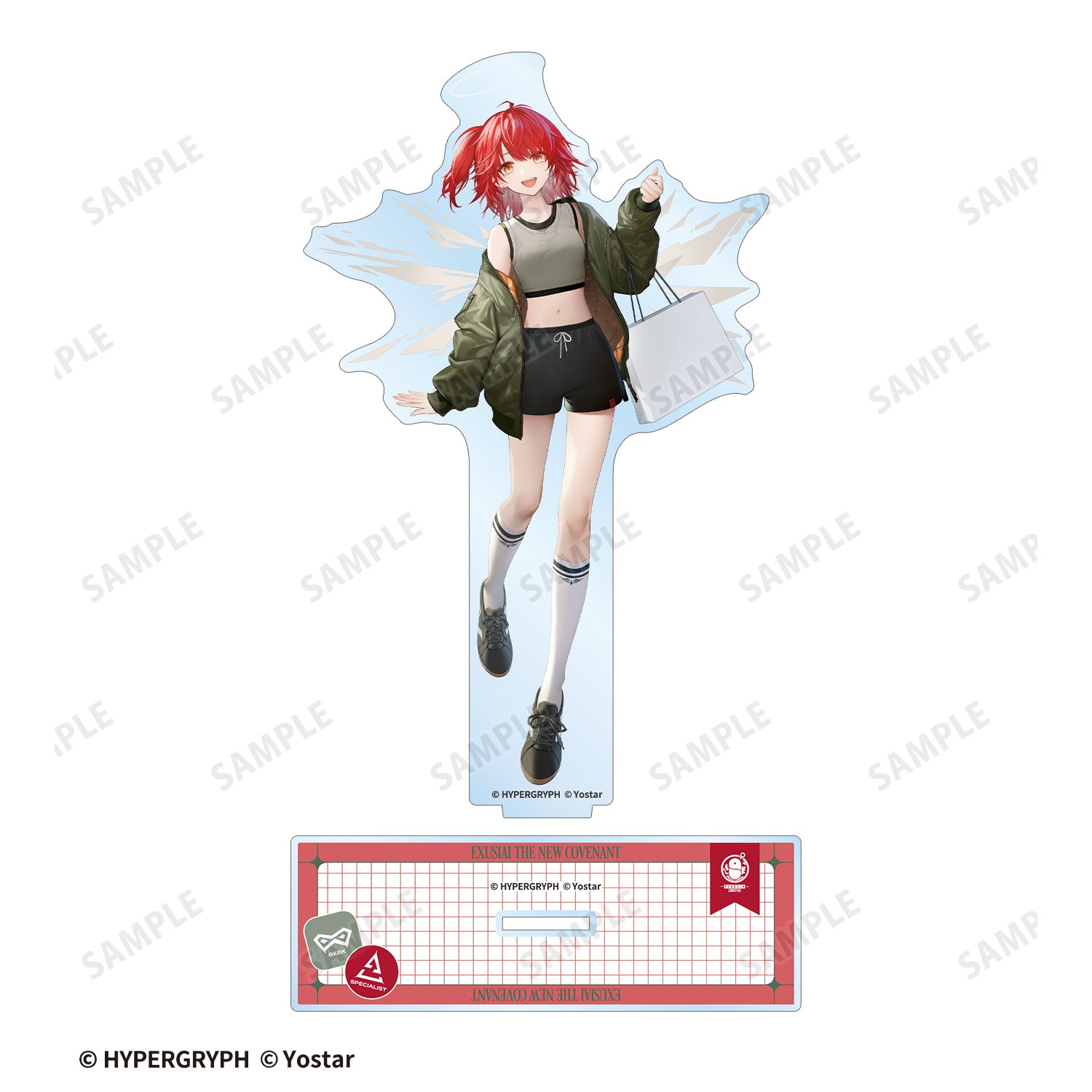 アークナイツ 新約エクシア ショッピングver. BIGアクリルスタンド 画像 3 | AniSmile