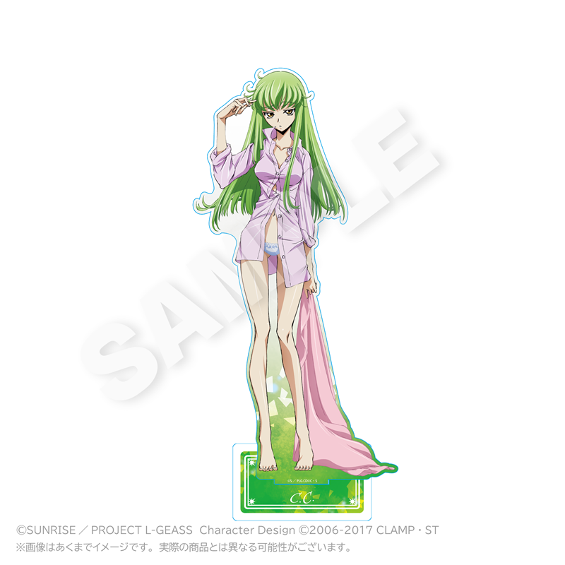 コードギアス 反逆のルルーシュ ビッグアクリルスタンド MoonNight ver. C.C. - 公式商品画像 | AniSmile