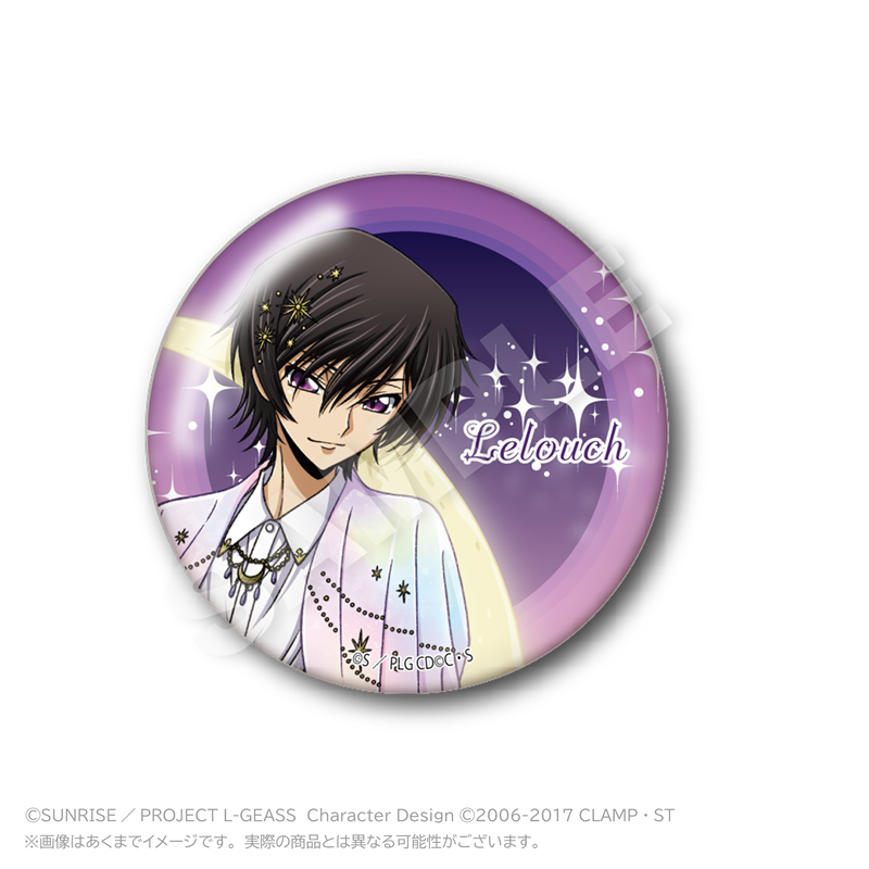 コードギアス 反逆のルルーシュ トレーディング缶バッジ MoonNight ver. PCS 画像 4 | AniSmile