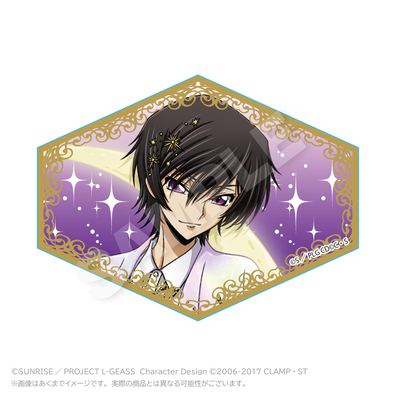 コードギアス 反逆のルルーシュ ダイカットクリアカード MoonNight ver. ルルーシュ A - 公式商品画像 | AniSmile