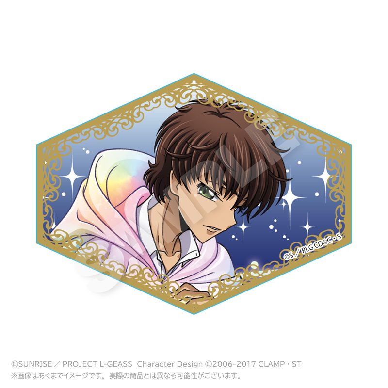 コードギアス 反逆のルルーシュ ダイカットクリアカード MoonNight ver. スザク - 公式商品画像 | AniSmile