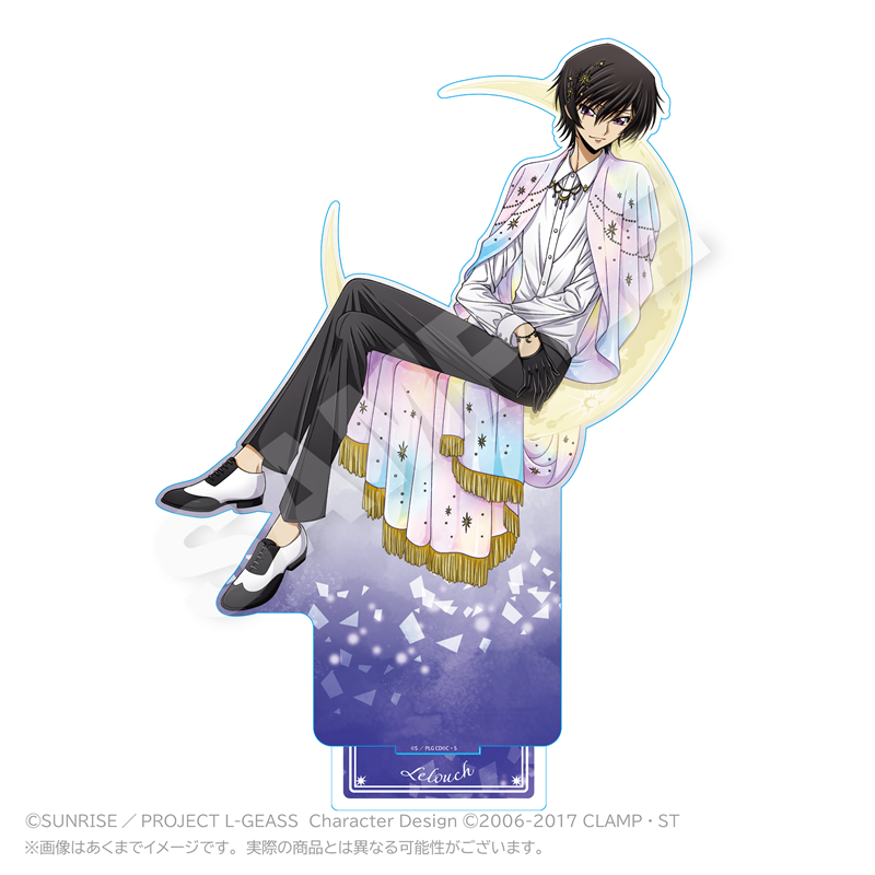 コードギアス 反逆のルルーシュ ビッグアクリルスタンド MoonNight ver. ルルーシュ A - 公式商品画像 | AniSmile