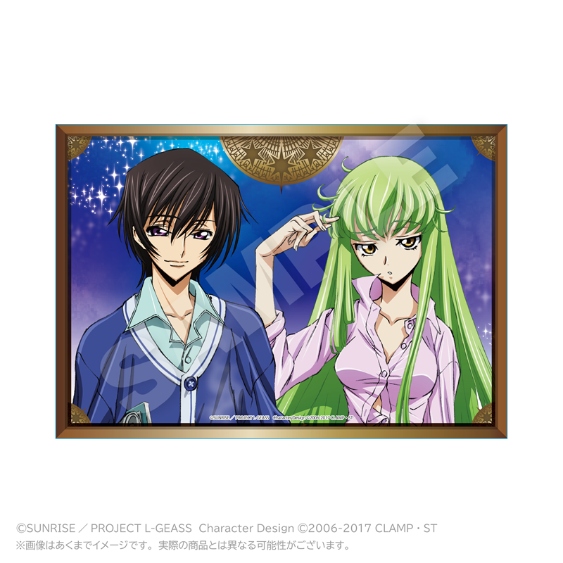 コードギアス 反逆のルルーシュ キャンバスコレクション MoonNight ver. B - official product image | AniSmile