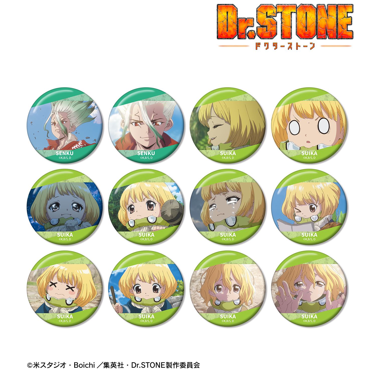 TVアニメ「Dr.STONE」 トレーディング 4期23話 場面写缶バッジ(単位/単品) 画像 3 | AniSmile