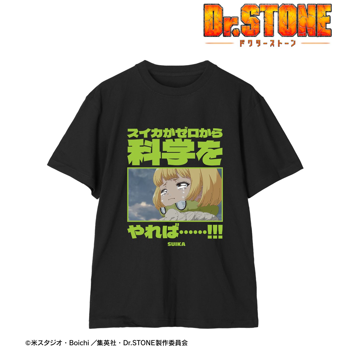 TVアニメ「Dr.STONE」 スイカがゼロから科学をやれば……!!! Tシャツユニセックス(サイズ/XXL) 画像 2 | AniSmile
