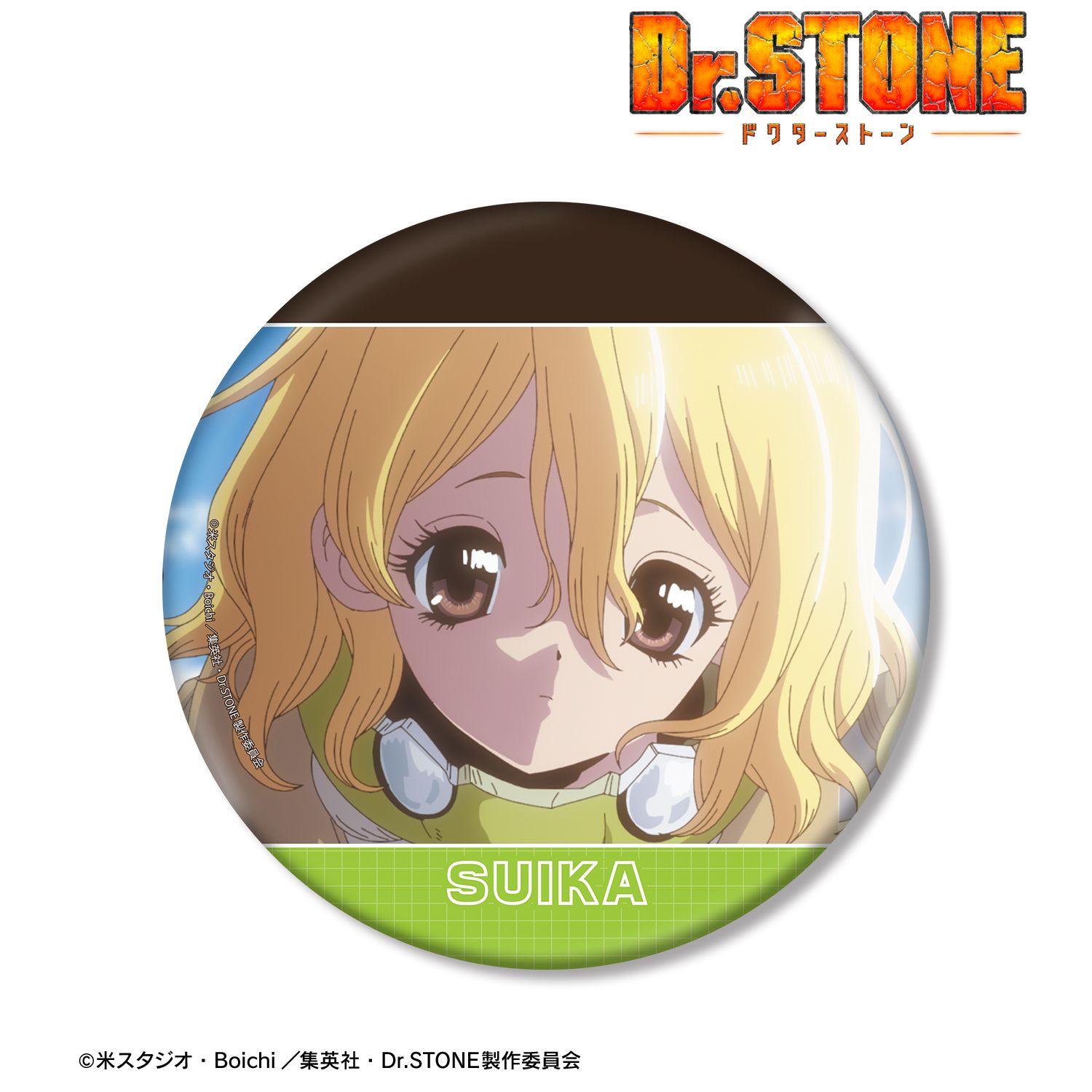 TVアニメ「Dr.STONE」 スイカ 4期23話 BIG缶バッジ 画像 2 | AniSmile