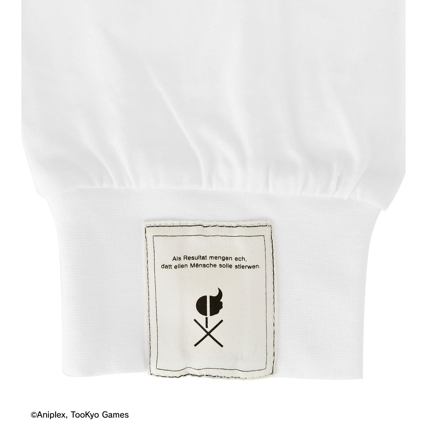 HUNDRED LINE -最終防衛学園- 蒼月衛人 着用ロングTシャツ(サイズ/M) 画像 6 | AniSmile