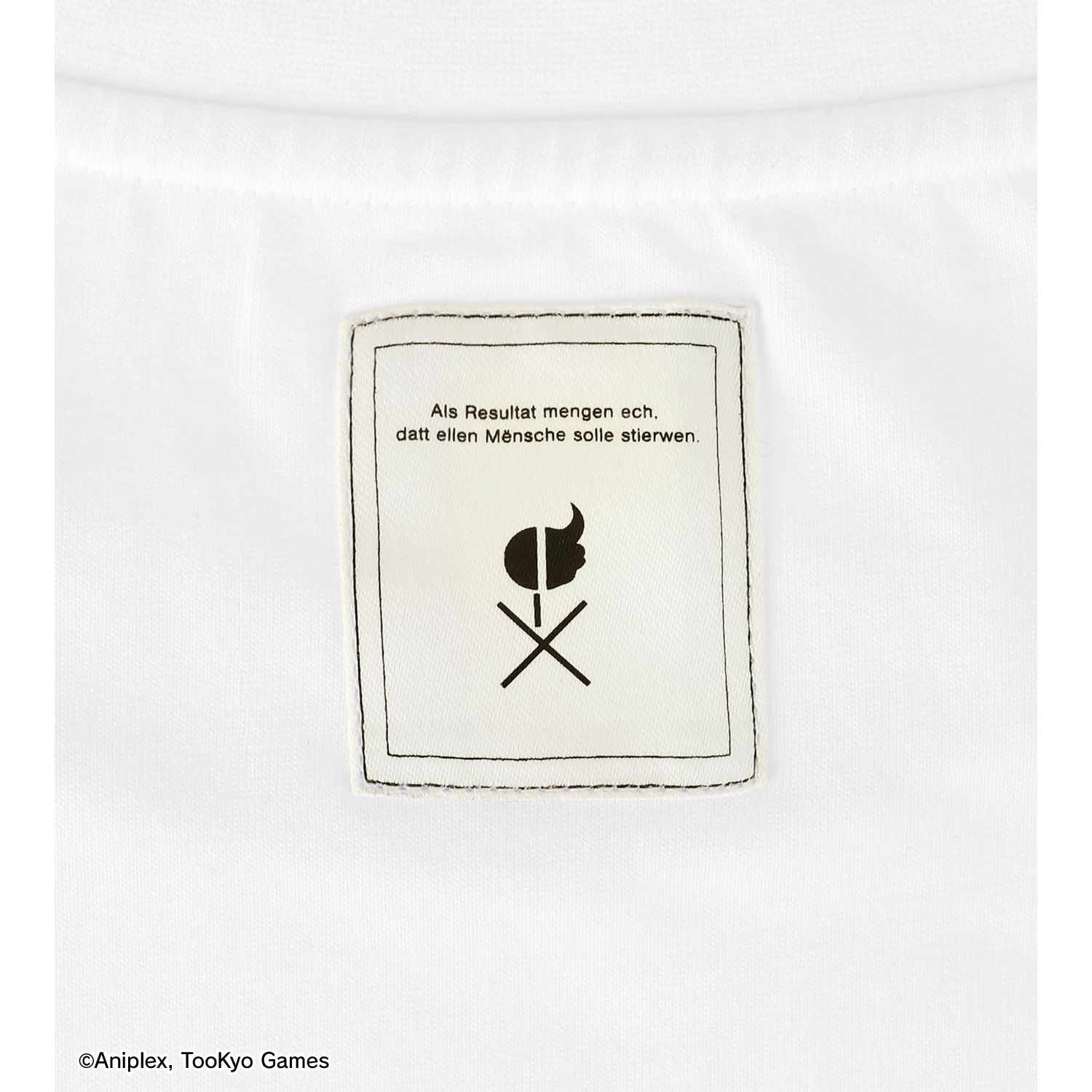 HUNDRED LINE -最終防衛学園- 蒼月衛人 着用ロングTシャツ(サイズ/L) 画像 5 | AniSmile